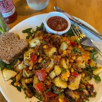 The potato skillet  at The Wild Plum Cafe in Monterey