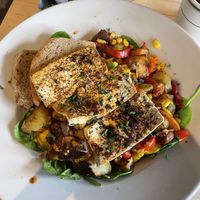 Vegan potato skillet  at The Wild Plum Cafe in Monterey