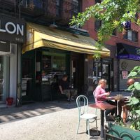 View from front of venue, showing outdoor seating. at The Green Bean Cafe in New York City