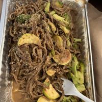 Soba noodle dish: eh   at The Green Bean Cafe in New York City