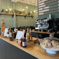   at Timm's Café in Darmstadt