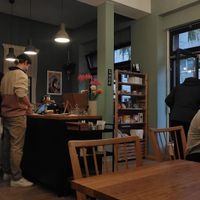  at Timm's Café in Darmstadt