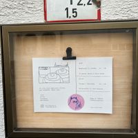   at Timm's Café in Darmstadt