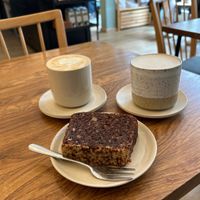 Banana bread  vegan gluten freee  at Timm's Café in Darmstadt