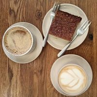 Coffees & cake at Timm's Café in Darmstadt