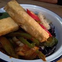 Salt & pepper tofu at Allotment in Manchester