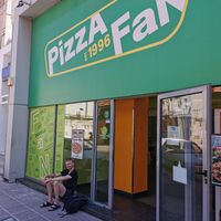 Pizza Fan Chania. at Pizza Fan in Crete