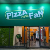 exterior at Pizza Fan in Crete