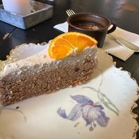 Carrot Cake at Café Holmgången in Malmo