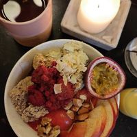 Smoothie bowl at Café Holmgången in Malmo