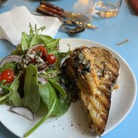 Half a sandwich, v nice   at Café Holmgången in Malmo