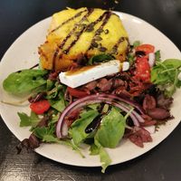 Lasagna at Café Holmgången in Malmo
