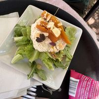 Cashew cream toast  at Slottsträdgårdens Kafé in Malmo