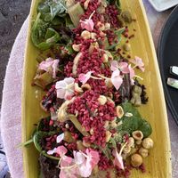 Artichoke salad  at Slottsträdgårdens Kafé in Malmo