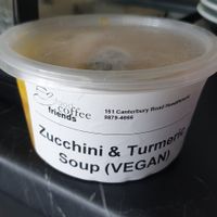 Take home soup at Food Coffee Friends in Heathmont