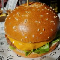 Cheezburger at Hello Sam in South Yarra