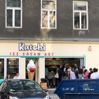 Outside at Katchi Ice Cream - Savignyplatz in Berlin