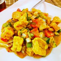 False Chicken at Tangs Kantine in Berlin