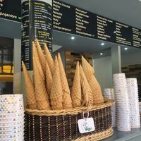 Vegan cones ! at Captain'ice in Saint-malo
