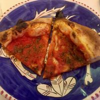 Waiters automatically bring a cheeseless pizza “amuse buche” when you say vegan at Zass in Positano