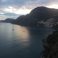 Restaurant view at Zass in Positano