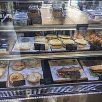 The fridge full of goods at Argi in Kensington