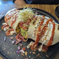 Breakfast burrito at Argi in Kensington