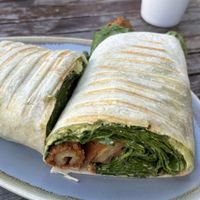 Chickun spinach wrap  at Argi in Kensington