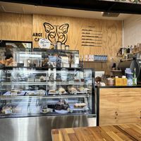 The serving counter   at Argi in Kensington