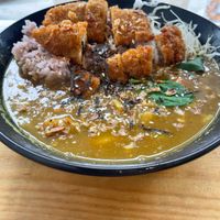 Japanese curry with chickun at Argi in Kensington