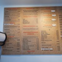 Menu at The Carrot in Surfside