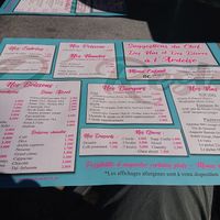 Menu at O'Resto in Quinson