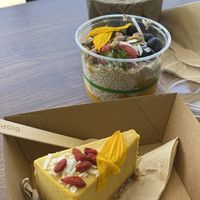  Chao bowl and tasteless cheesecake  at Native. in Ulladulla