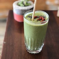 Popeye smoothie  at Native. in Ulladulla