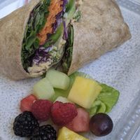 Hummus wrap  at Nature's Corner Cafe in West Palm Beach