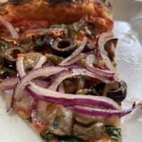 Add chili to this  at PizZando in Healdsburg