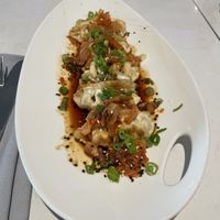 Vegetable dumplings  at Table Rock House in Niagara Falls