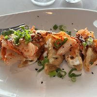 Fried vegetable dumplings  at Table Rock House in Niagara Falls