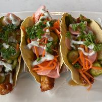 Tempeh tacos  at Table Rock House in Niagara Falls