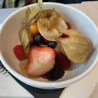 Fruit Bowl (vegan desert - not on the menu) at Table Rock House in Niagara Falls