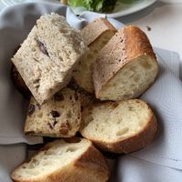 Served with bread bowl (unsure if uses dairy) at Table Rock House in Niagara Falls