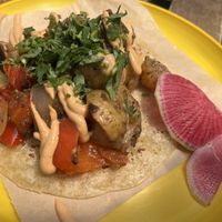 Taco de papa  at Tacos Oscar in Oakland