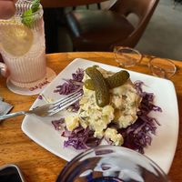 LOM Potato Salad, if it sounds intriguing then order it. at Life on Mars in Seattle