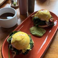 Eggs Benedict   at Life on Mars in Seattle