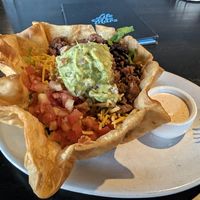 Taco salad at Life on Mars in Seattle