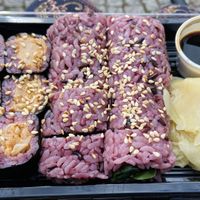 Sushi takeaway  at Tiger Club Vegan Sushi in Berlin