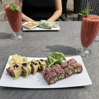 food & drinks at Tiger Club Vegan Sushi in Berlin