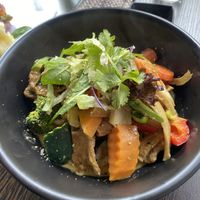 Curry Udon  at Tiger Club Vegan Sushi in Berlin