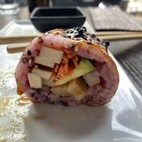 ‘The Rolling Rices’ Tiger Roll  at Tiger Club Vegan Sushi in Berlin
