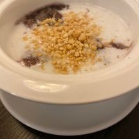 taro dessert at Tiger Club Vegan Sushi in Berlin